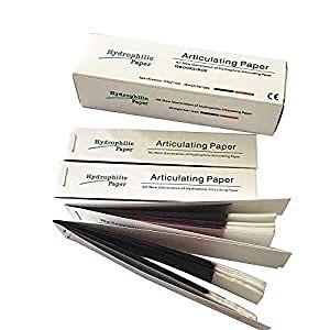 NMD NEXUS MEDODENT Dental Articulating Paper(Redblue)(100 Micron)(Pack Of 5Pcs)