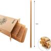 5 Inch Short Biodegradable Cocktail Straws 200 pcs Compostable Cocktail Stirrers Straws Made from 100% Sugarcane Fiber A Plasticless Sturdy Drinking Straws for Hot and Cold Drinks Not Foggy view 2