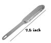 The Crafts Steel Foot Scrubber for Dead Skin Remover Foot Cleaner Tool Pack of 1 view 2