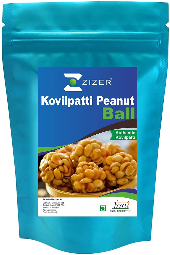 Kovilpatti Kadalai Urundai | Groundnut Chikki Balls | Peanut Balls Candy | Traditional Healthy Snack | Pack Of 1 (700 g)