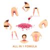 EPISKEY 100g Hard Wax Beads, Hard Wax Beans Hair Removal, Painless Waxing Bean Home wax Kit for Facial, Legs, Arms, Body, Hot Waxs for Women and Men (100g Bagged) view 3