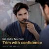 Menhood Rechargeable NOSAR Ear and Nose Trimmer with Eyebrow Styler | Waterproof and Washable | 360 Rotary Dual-Blade System - 300 minutes runtime view 4