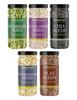 Herbal Food All Edible Seeds Combo Pack of - 750g | Healthy Chia, Pumpkin, Sunflower, Flax, Watermelon Seeds 150g Each [Jar Pack] view 1