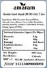 Amaram by Ghasitaram Chocolate Coated Almonds 200 GMS with 2 T-Lites|Dryfruit Gift Hamper|Dry Fruit Combo Pack Offer|Dry Fruit Gift Pack|Dry Fruit Box|Diwali Dry Fruit Gift Box|Mix Nut| view 2