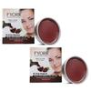 FYORR 80Gram Each Peel-Off Katori Wax For Upper Lip, Facial Hair, Eyebrow Free Waxing Wooden Spatula (Red Wine, 160Gram) view 1