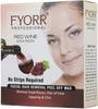 FYORR 80Gram Each Peel-Off Katori Wax For Upper Lip, Facial Hair, Eyebrow Free Waxing Wooden Spatula (Red Wine, 160Gram) view 3