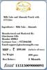 Amaram by Ghasitaram Milk Cake and Almonds Pouch with 2 T-Lites |Dryfruit Gift Hamper|Dry Fruit Combo Pack Offer|Dry Fruit Gift Pack|Dry Fruit Box|Diwali Dry Fruit Gift Pouch|Mix Nut| view 3