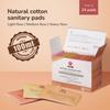 Avni - Natural Cotton Sanitary Pads with Disposal Bags | Pack of 24 | Large 280MM | Ultra-Thin Rash Free Pads for Women | Suitable for Normal-Sensitive Skin | Wide Wings & with Hip Guards view 2
