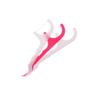 AJT MART Plastic Tooth Cleaning Dental Floss Toothpicks Set for Clean Teeth Stick Oral Care for Breath and Healthy Gums (100 pcs) view 4