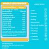 Adequate Foods Whole Egg Powder + Egg White Powder (500 gm + 500 gm) Pack of 2 No Additives, Just One Ingredient Homogenized, Pasteurized, Gluten-Free | 2 min breakfast | view 3