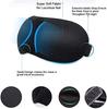 BE SAFE Forever Sleeping Mask for Men & Women, Eye Cover, Blind Folder for Travelling, Black, L view 3