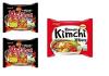 Samyang Korean Stire Fried Noodles PK2 & Buldak Ramen Kimchi Flavour Spicy Noddles PK1(420Gm)(Imported) Pack of 3 (Non - Vegetrian) view 1