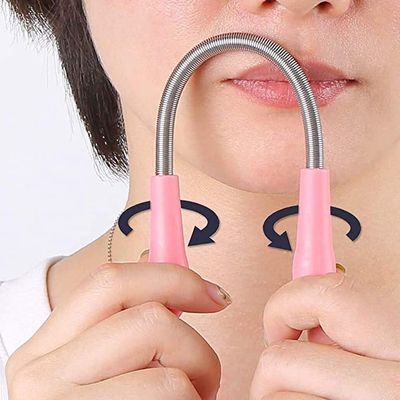 R A Products Facial Hair Remover Spring Stick For Women Remove Unwanted Hair on Upper Lip, Chin, Face, or Neck