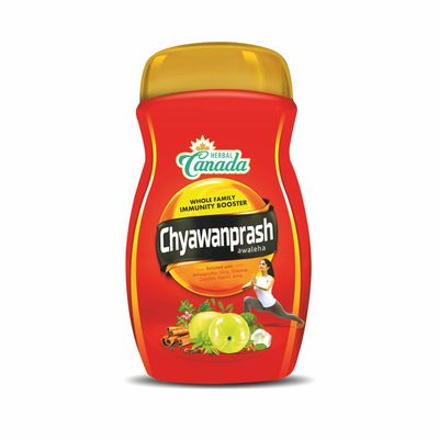 Harc Herbal Canada Chyawanprash Avaleha Whole Family Immunity Booster | Improve Strength, Stamina and Energy Enriched with Ashwagandha,Amla,Giloy-1kg (Pack of 3)
