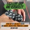 WOD Recovery Hook Grip Weightlifting Tape - Sweatproof & Chalk-Resistant, Adhesive Wrap for Thumb, Fingers, & Hands - Black/White, 1.5 Inches x 16 Feet view 2