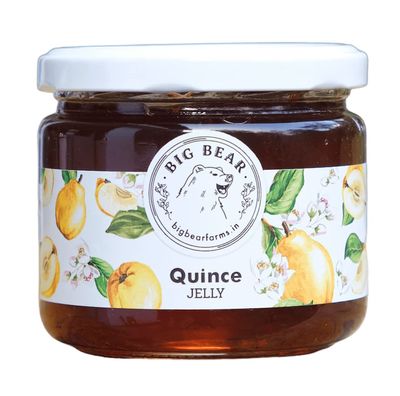Big Bear Farms fresh fruit jam - 350gm net (Quince Jelly)