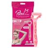 Paree Prima Premium Hair Removal Full Body Razor for Women | Travel Friendly & Hassle-Free Shaving Razor - Pack of 5 view 1