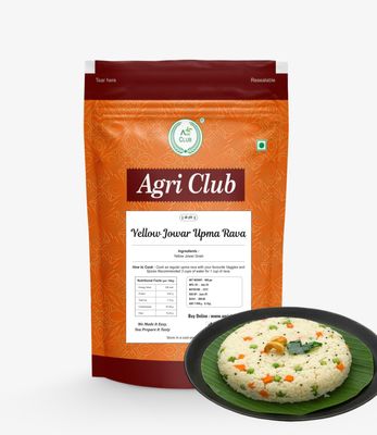 Agri Club Yellow Jowar Upma Rava 400g