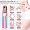 JGJ 2 in 1 Eyebrow and Facial hair remover runs on AAA battery(multi color) With 1 Eyeliner view 4
