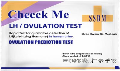 ChecckMe ovulation test kit for women planning pregnancy - Pack of 10 Cassettes