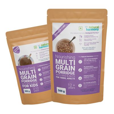 Natural Harmony Multigrain Porridge Family Bundles (Elaichi (family bundle #2))
