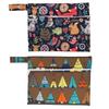 2 Pieces Reusable Mini wet bag for Mama Cloth Menstrual Pads/Breast Pads,7x5.5 Inch, 2MN4, Mini, Mini Bag view 1