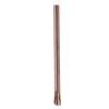 Decdeal Stainless Steel Color Straw Frappuccino Drink Smoothie Straw Rose Gold (Smoothie Tube) view 1