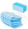 Control D 3 layered / 3 ply Breathable Surgical Face masks Anti Pollution with Internal Nose-pin Ultra Soft Ultrasonically Welded Earloops, Disposable Masks (Blue, Free Size, Pack of 100) view 2