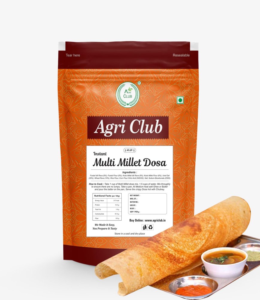Agri Club Instant Mix Multi Millet Dosa 500g