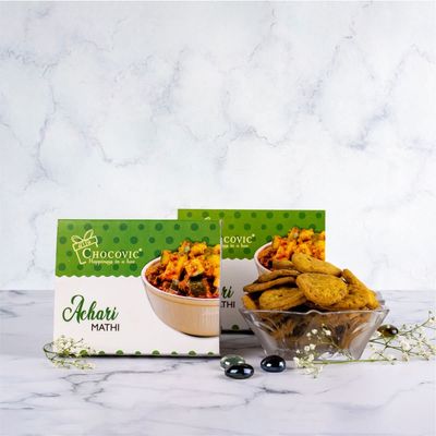 Achari Mathi | mathi stuffed mango pickle | 700 GM (Pack of 2 X 350 gm)