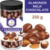 more 2 nuts Chocolate Coated Almonds Milk Chocolate Covered Nuts 250 Gm Jar Packing (Milk) view 3