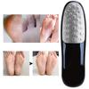 Callus Removal File, Foot Grinding Tool DoubleSided Pedicure Foot Care Tools Foot File Stainless Steel with Base for Foot Care(Bright navy) view 4