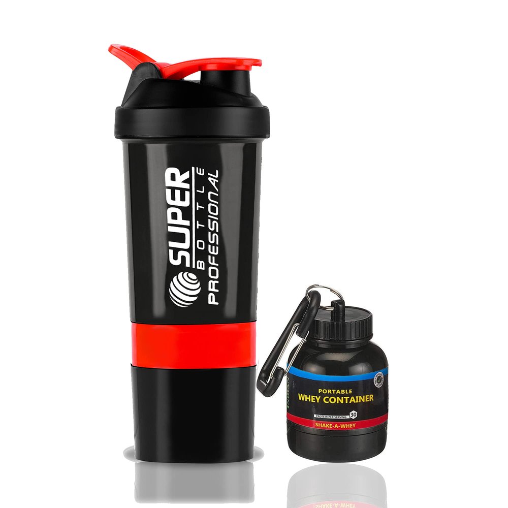2023 Combo of Gym Shaker with Whey Bottle |Shaker Bottle with Protein Funnel | Shaker Bottle Whey Bottle Portable| Gym Bottle | Gym Shaker Bottle with whey Loader Bottle Pack of 2