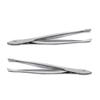 Homgee Eyebrows Tweezers Stainl Steel Tweezer wi High Precision for Ingrown Hair Removal view 2