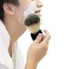 Foreign Holics Soft Bristle Professional Barber Shaving Brush with Hard Marble Handle for Men Smooth Shave (Black Color) view 4