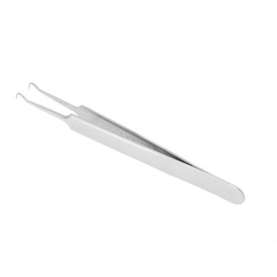 Anti-allergic Blackhead Removal Extractor, Curved Pimple Removal Tool, Stainless Steel Use for Professional Use