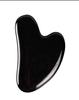ACS Gua Sha Facial Tool, Jade Guasha Scraping Massage Stone Board for Face Body Skin Spooning/SPA/Neck Relax/Soft Tissue (Color -Black) view 1
