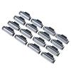 Double Lubrication Strip 3 Layered Barber Blade, Manual Shaver Blade, 16Pcs Elastic Sensor Convenient for Men Salon Shop Professional Home view 1