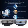Double Lubrication Strip 3 Layered Barber Blade, Manual Shaver Blade, 16Pcs Elastic Sensor Convenient for Men Salon Shop Professional Home view 4