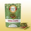 Combo of Vacuum fried Chips Okra (45g), Ripe Banana (90g) and Garlic chips (45g) view 4