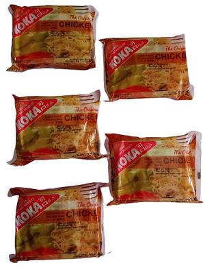 KOKA Oriental Instant Noodle || The Original Chicken Flavour Noodles (85g X Pack of 5)