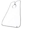 Beard Apron, Wide Application Beard Bib Keep Sink Clean Soft Smoother Anti Static for Home view 1