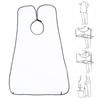 Beard Apron, Wide Application Beard Bib Keep Sink Clean Soft Smoother Anti Static for Home view 2