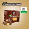HYP Zero Sugar Protein Bar, Choco Bix | 10G Protein Energy Bar | Sugar Free Protein Bar With Dark Chocolate Coating | High Protein Bars With No Added Preservatives | Protein Snacks-40 Gm view 3