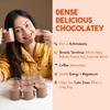 Tiggle Light Hot Chocolate Mix | 10 Cups Pack | As seen on Shark Tank India | Thick and Chocolatey | Enjoy Hot or Cold | 100% Natural & Vegan | 200 gm view 3