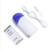 CUVLY Wax Heater Machine Roll On Wax Heater Machine Warmer Heating Machine with Roll On Wax Refill Cartridge and Wax Strips for Painless Strip Hair Removal Waxing Wax Kit for Women | Waxing Combo view 2