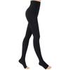 Medical Compression Pantyhose for Women & Men, 20-30mmHg Compression Stockings, Black-a, Medium view 1