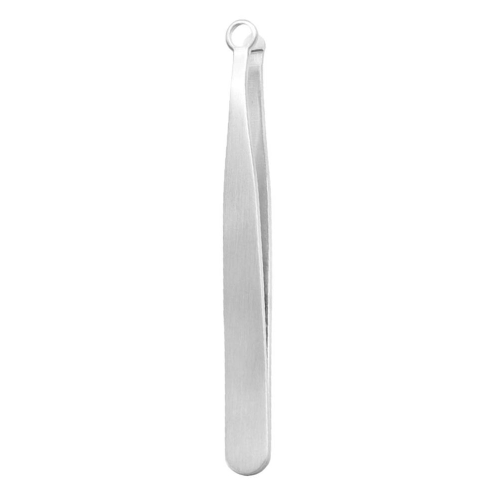 ARTIBETTER Stainless Steel Hair Tweezers Round Head Nasal Hair Eyebrow Tweezers Nasal Hair Trimming Tool for Adults