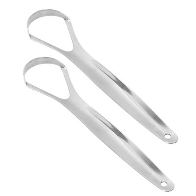 Tongue Scraper, Safe Eco Friendly Portable Compact Tongue Cleaner for Dental Clinic for Home Travel(L)