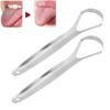 Tongue Cleaner, Tongue Scraper Portable Compact Sturdy Stable for Home Travel for Dental Clinic(L) view 3